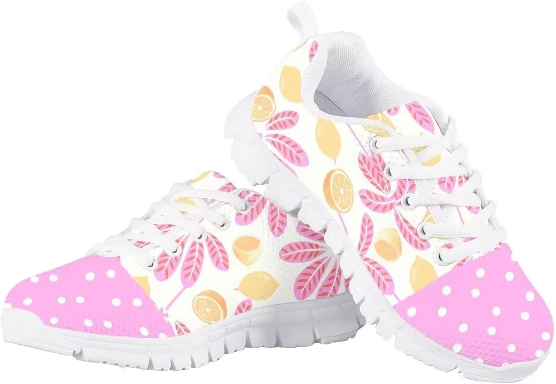 Hawapod Little Girls Sneakers Tennis Shoes for Kids Girls Boys Flat Running Shoe