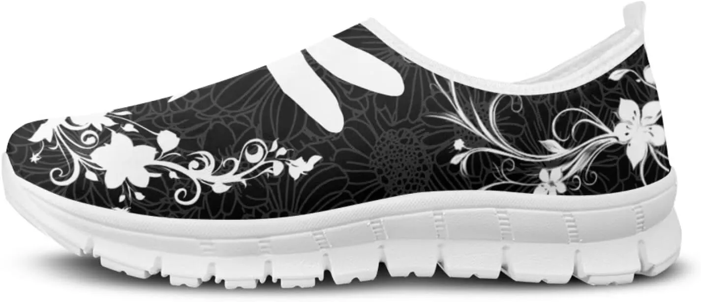 Insects Slip On Shoes for Women Comfort Low Top Mesh Loafers Sneakers Men Classic Casual Walking Trainer Shoes