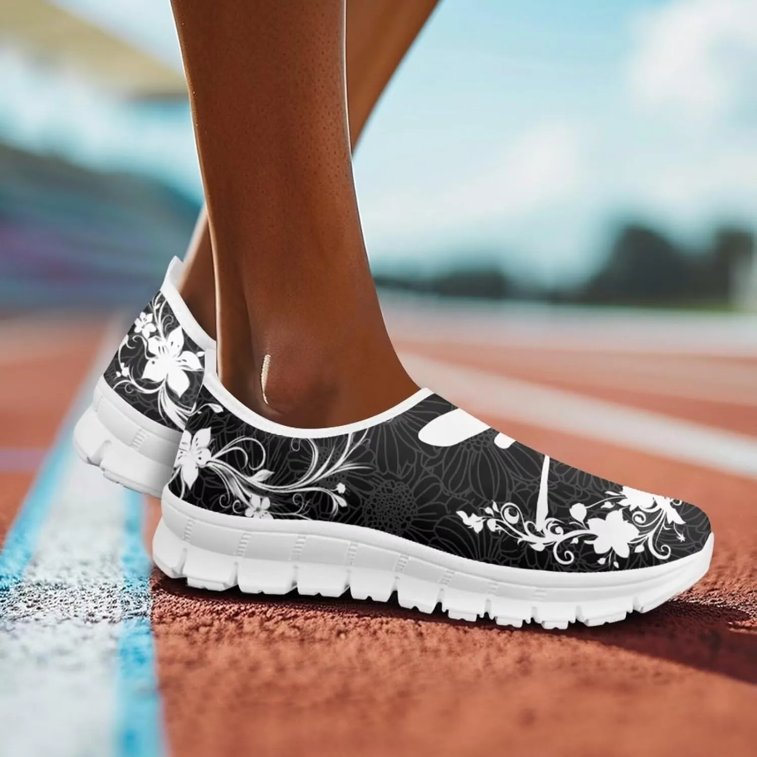 Insects Slip On Shoes for Women Comfort Low Top Mesh Loafers Sneakers Men Classic Casual Walking Trainer Shoes