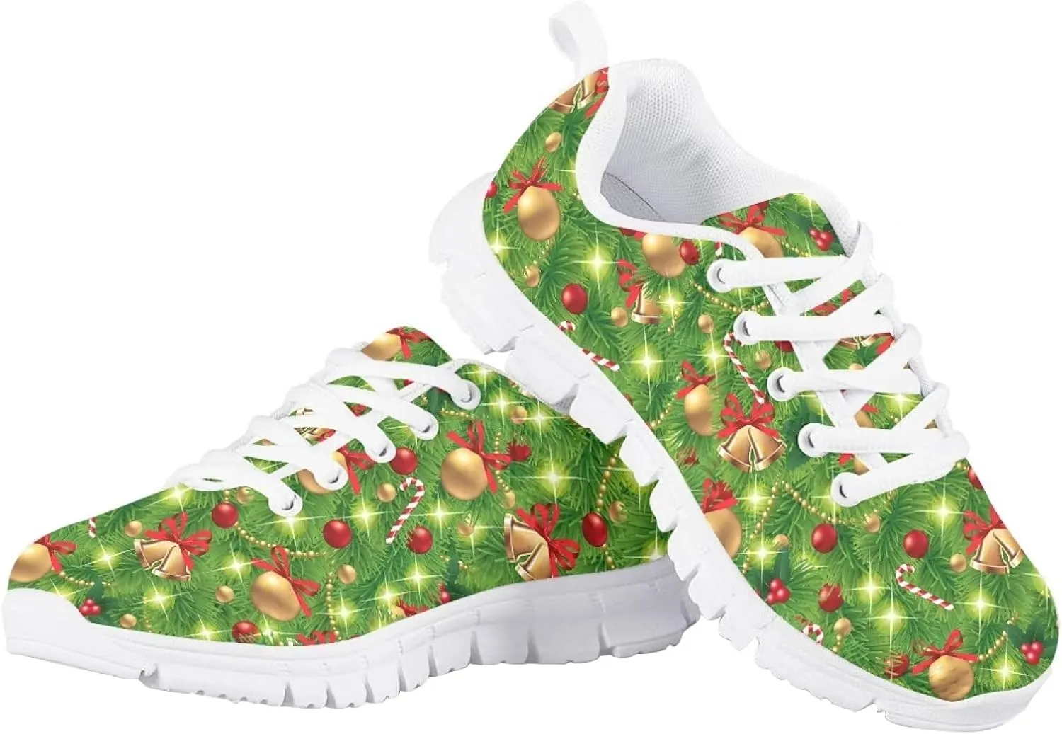 INSTANTARTS Girls Running Shoes Lace Up Mesh Sneakers for Kids Toddler Black White Sole