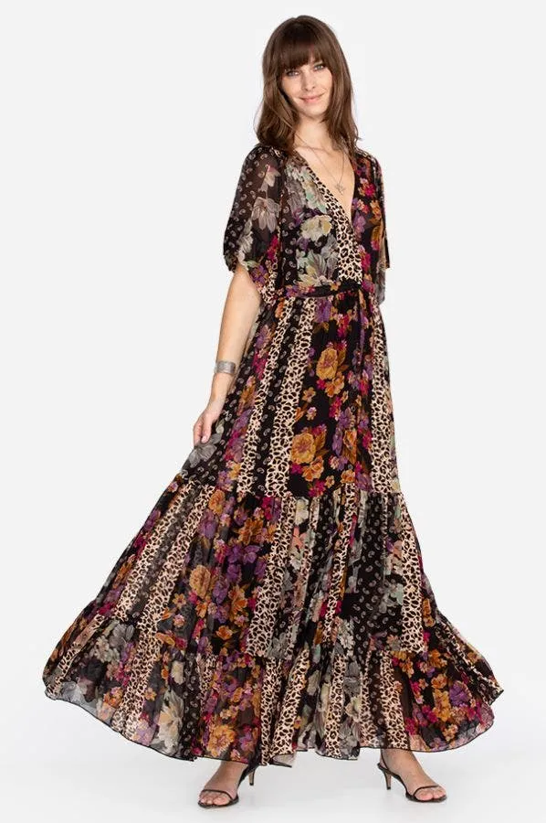 JOHHNY WAS ISABIS TIERED MAXI DRESS
