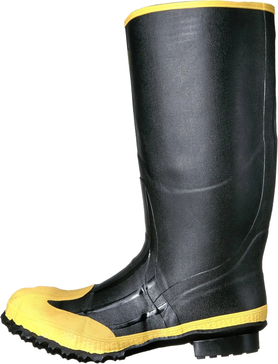 LaCrosse Meta 16 Mens Steel Toe Rain Boots with Premium Natural Rubber Construction, Grippy Trac-Lite Outsole, and EVA Footbed
