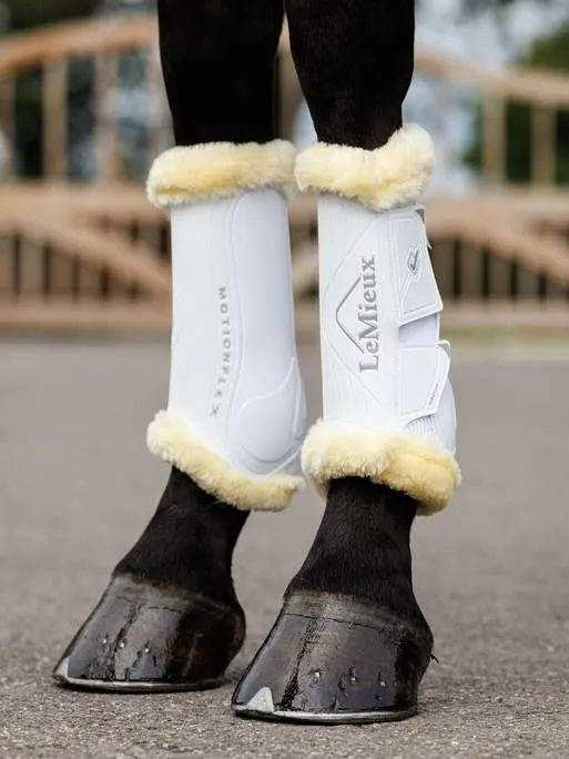 LeMieux Motionflex Dressage Boot with Fleece Edge
