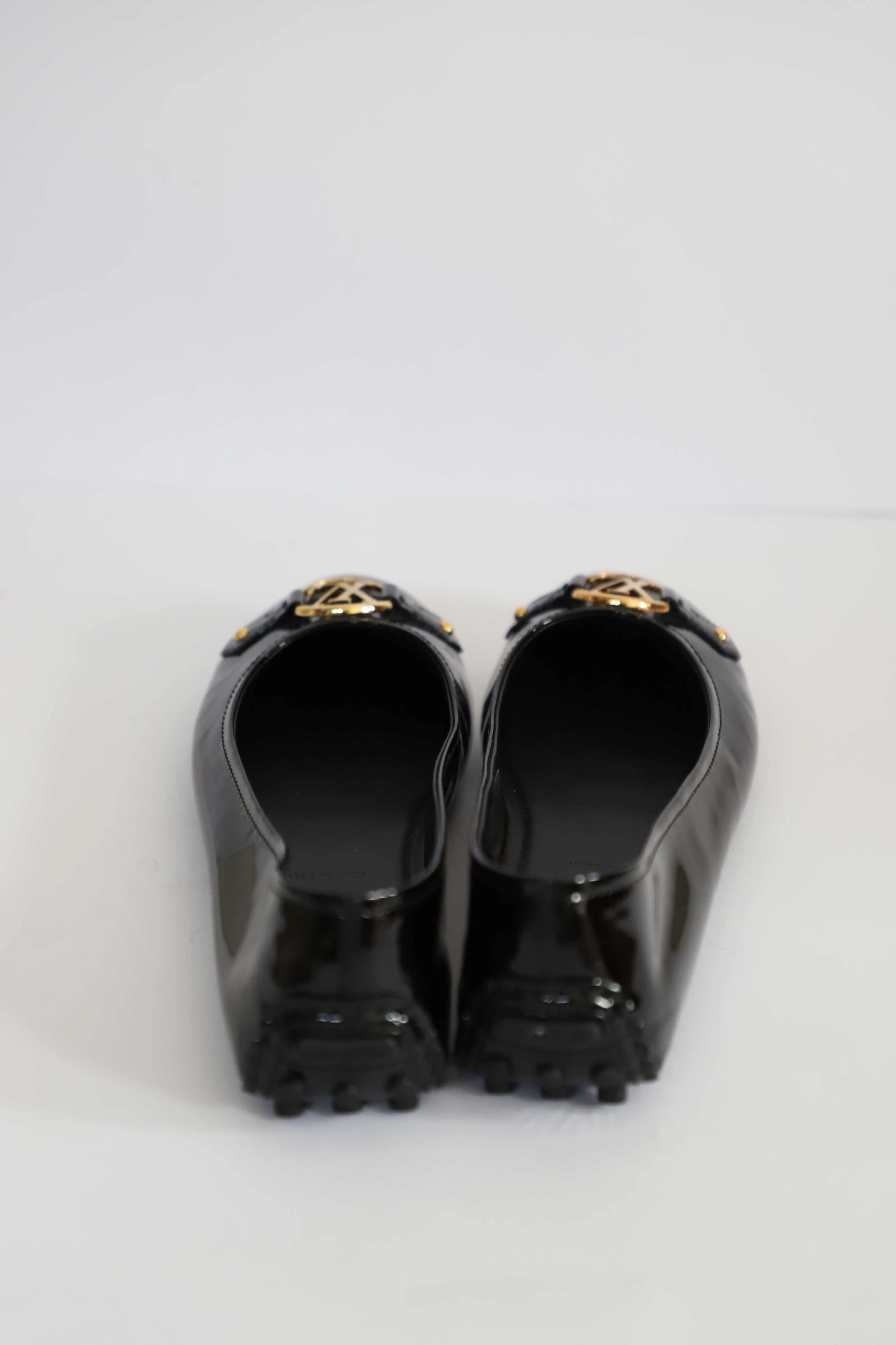 Louis Vuitton Patent Leather Ballerina Flats