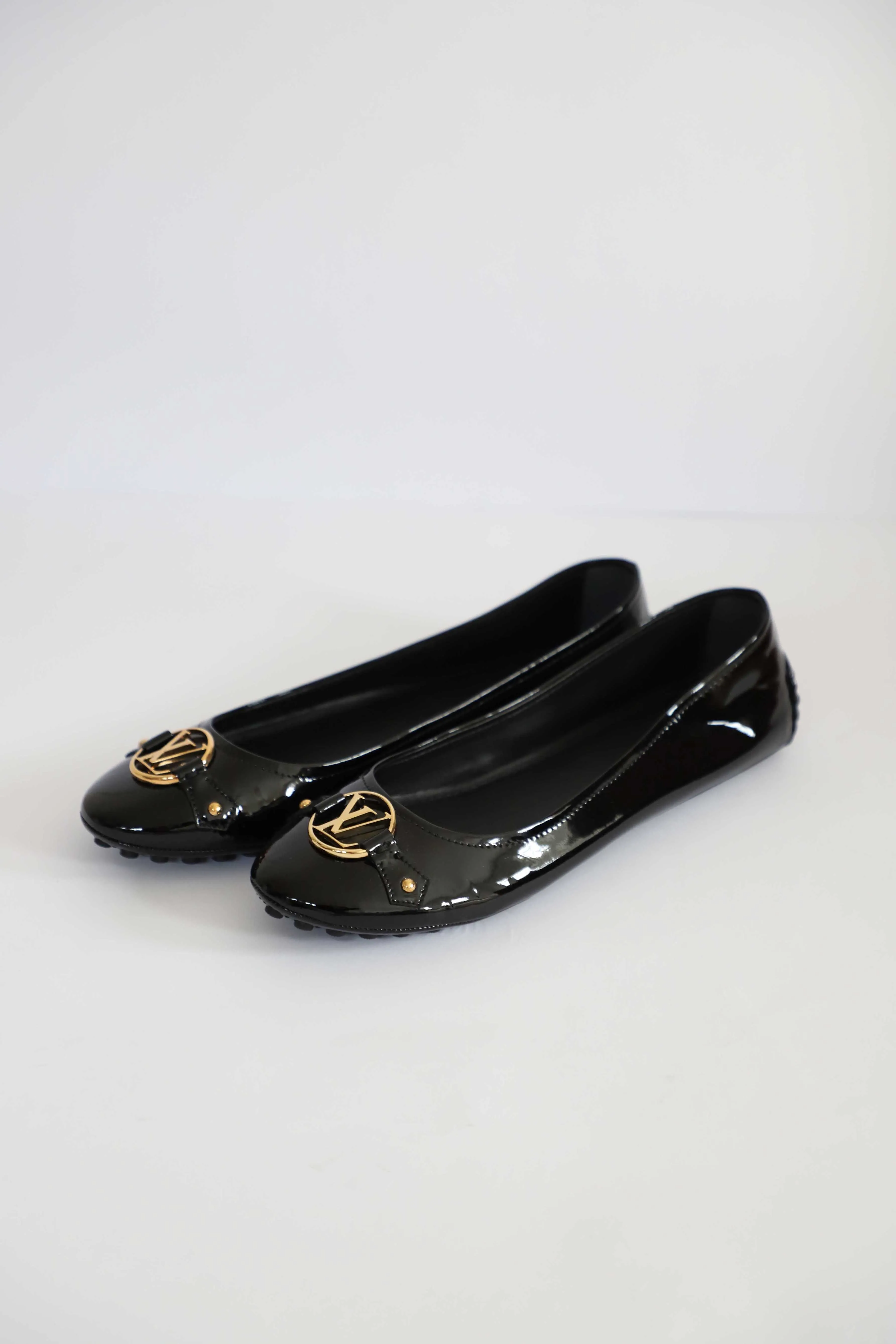 Louis Vuitton Patent Leather Ballerina Flats