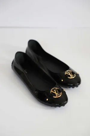 Louis Vuitton Patent Leather Ballerina Flats