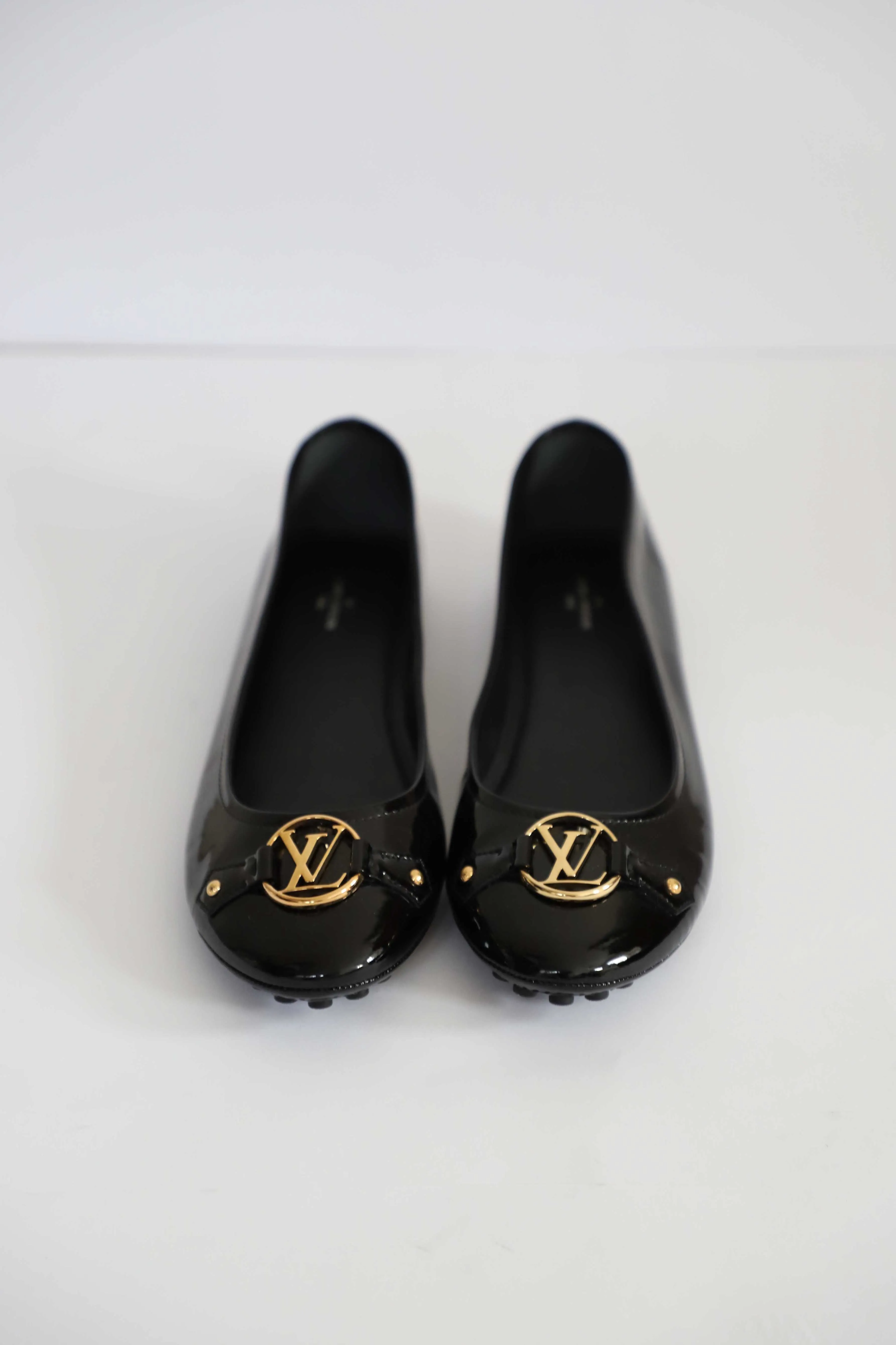 Louis Vuitton Patent Leather Ballerina Flats