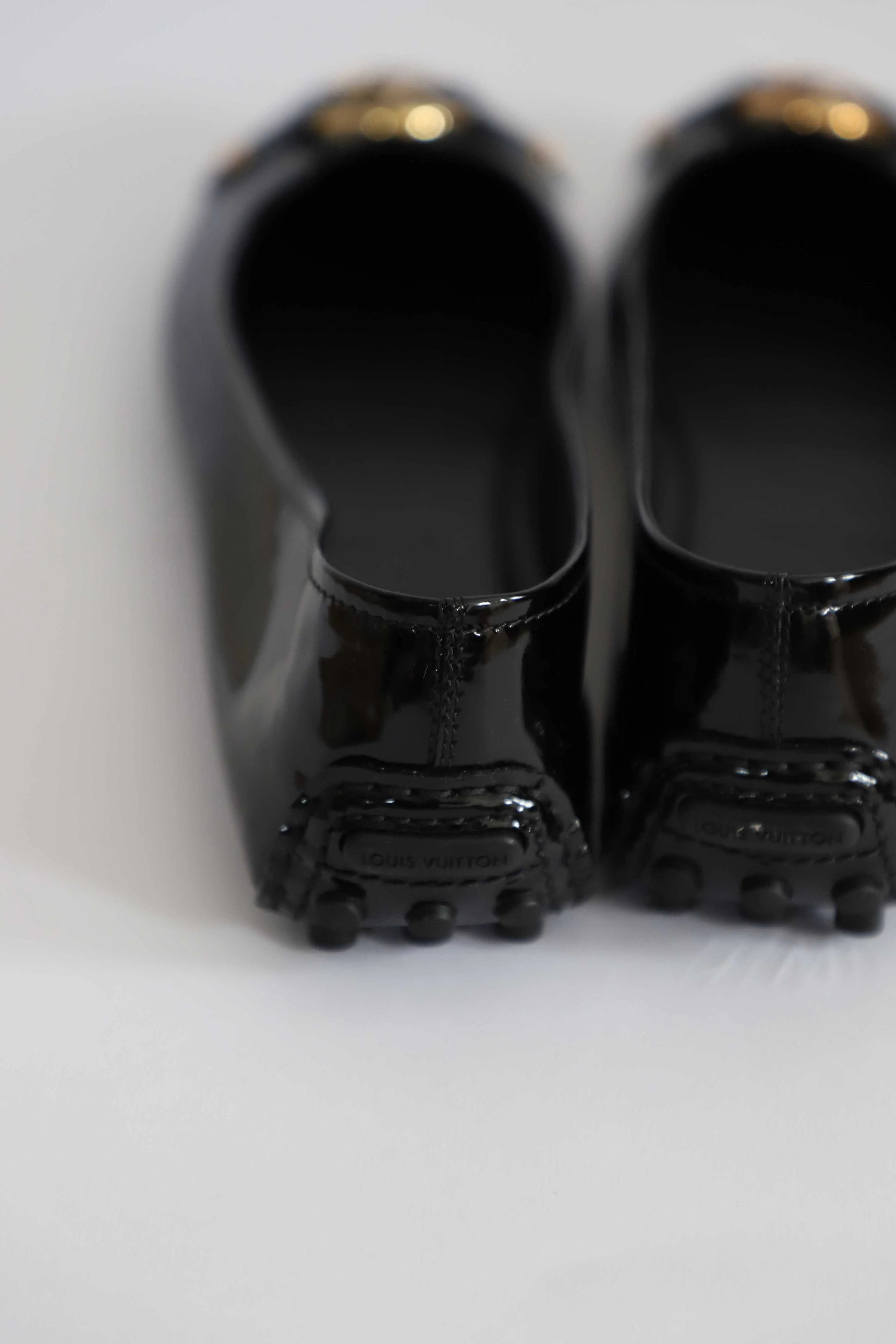 Louis Vuitton Patent Leather Ballerina Flats