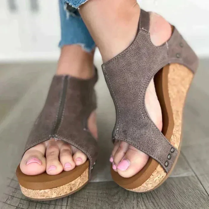 Madeline | Stylish Wedge Sandals