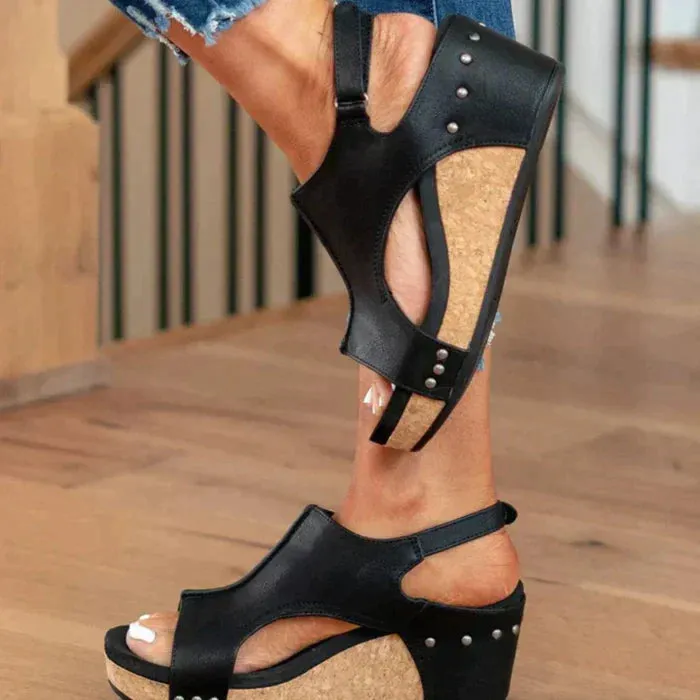 Madeline | Stylish Wedge Sandals