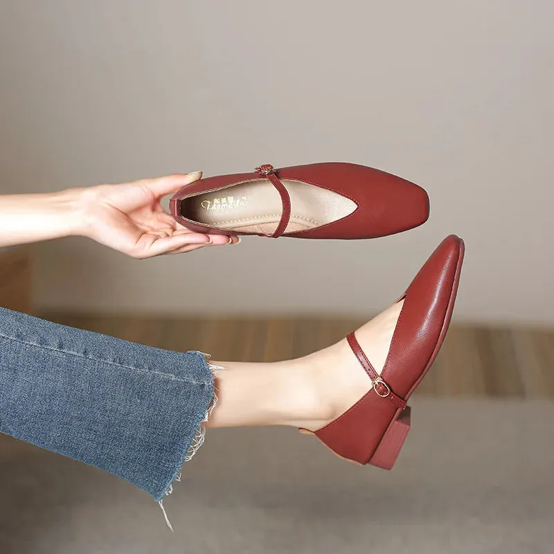 Mary Janes Ballet Flat Pumps