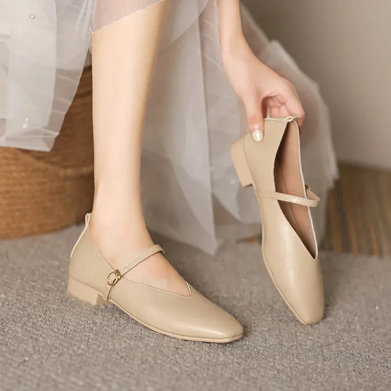 Mary Janes Ballet Flat Pumps