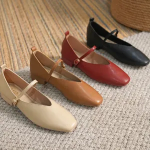 Mary Janes Ballet Flat Pumps