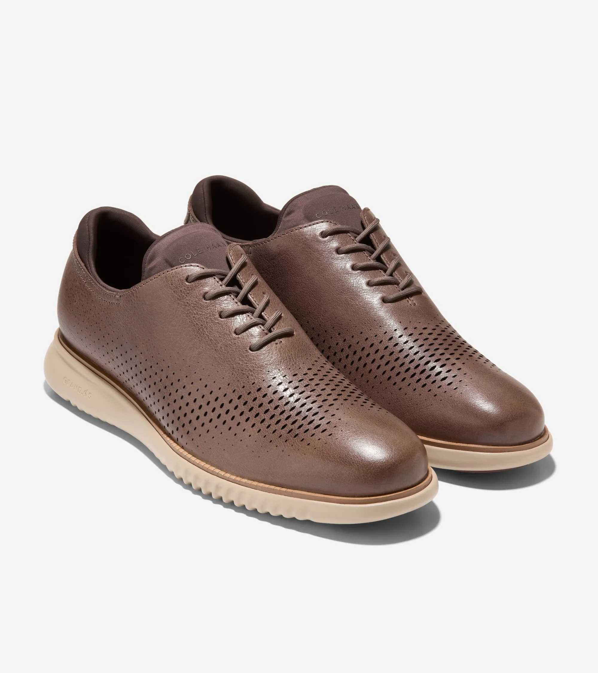 Men's 2.ZERØGRAND Laser Wingtip Oxfords