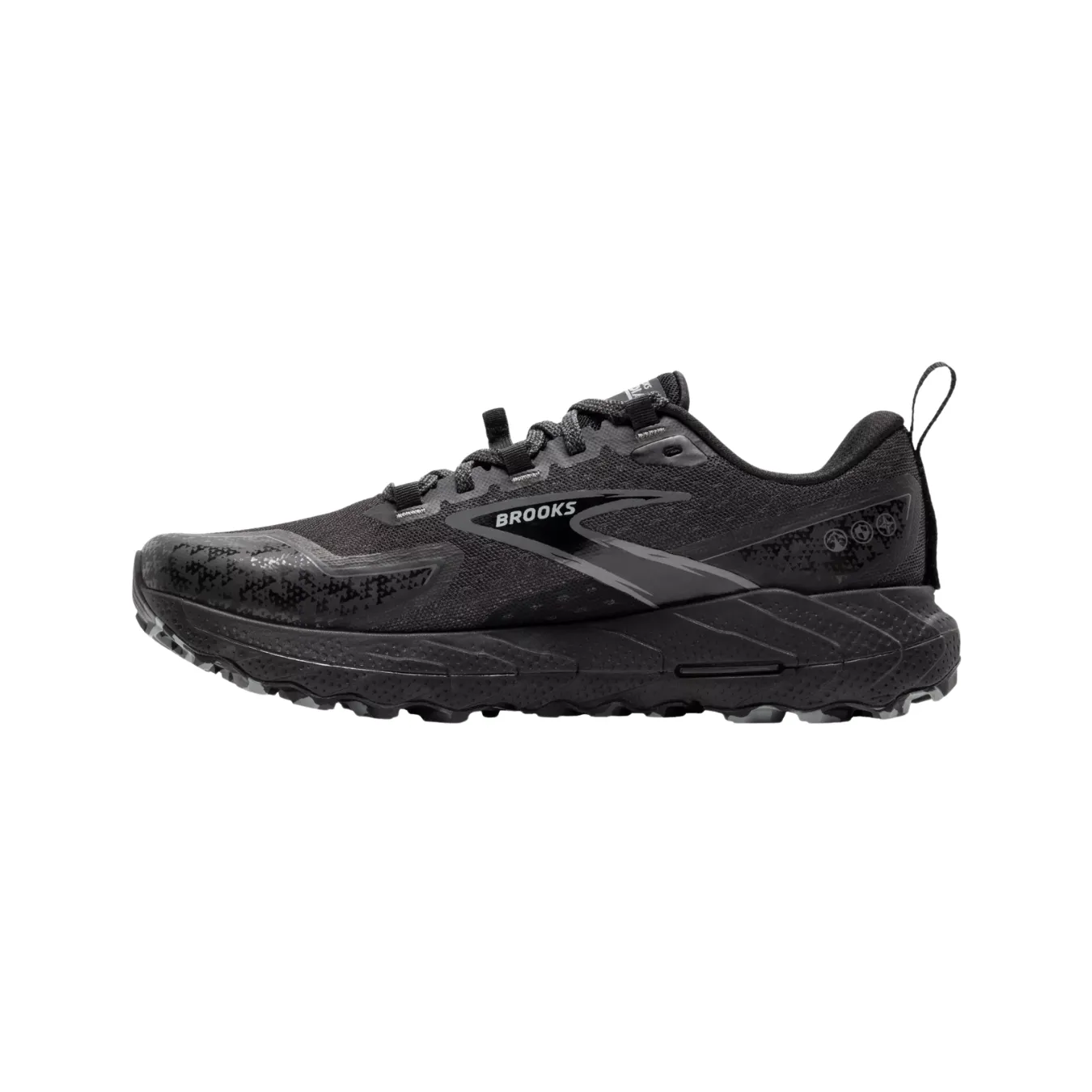 Mens Cascadia 18  Black/Blackened Pearl/Grey (D Width)