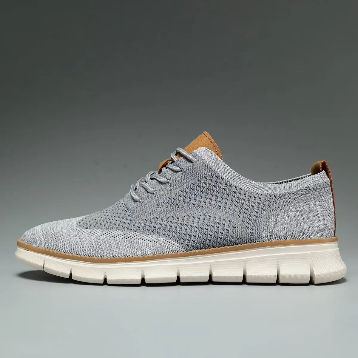 Mens Casual Dress Shoes Fashion Walking Sneakers Mesh Business Oxfords Work Lightweight Soft Sole