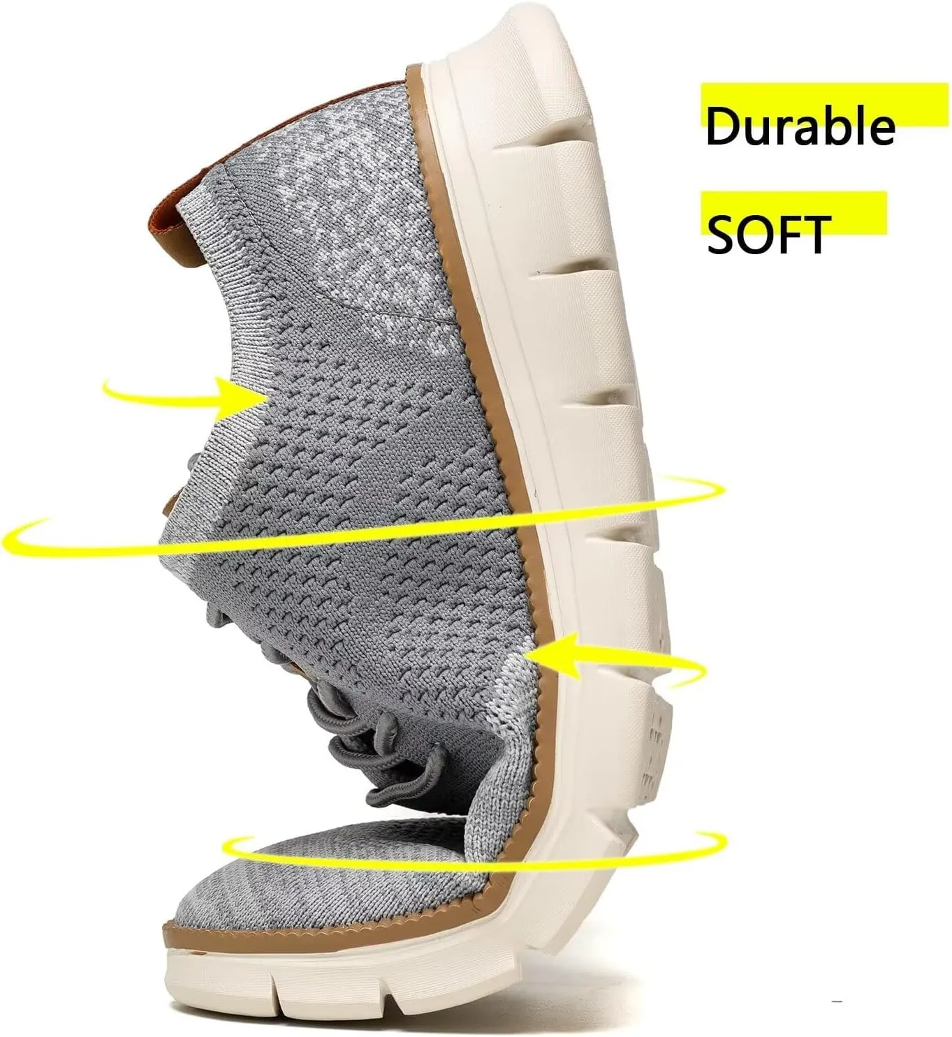 Mens Casual Dress Shoes Fashion Walking Sneakers Mesh Business Oxfords Work Lightweight Soft Sole