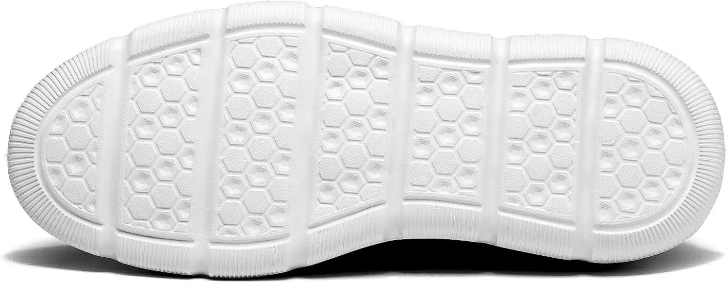 Mens Casual Dress Sneakers Fashion Walking Mesh Oxfords Shoes Business Work Lightweight Soft Sole