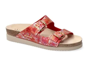 Mephisto Women's Harmony Sandals- Coral Chevron