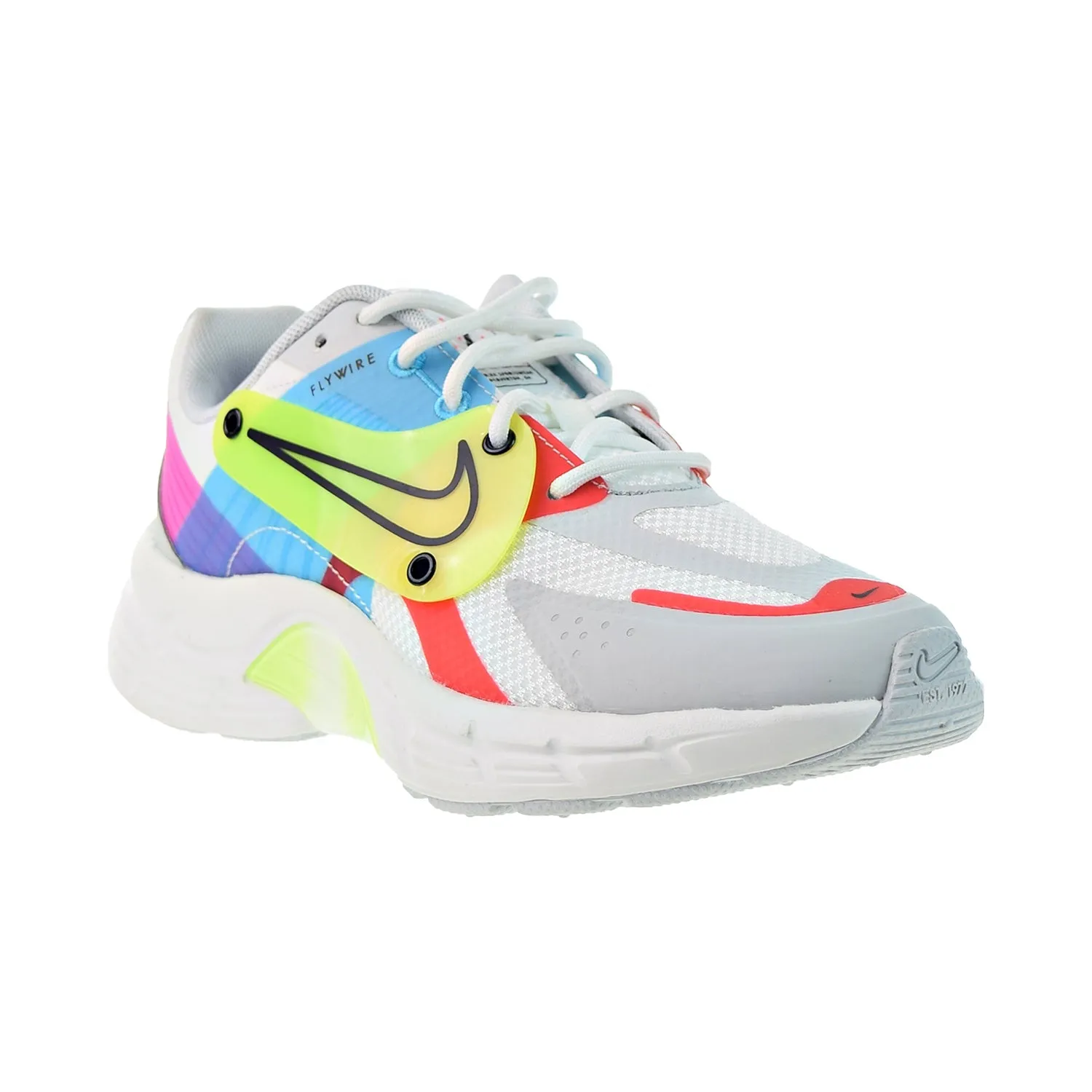 Nike Alphina 5000 Women's Shoes Summit White-Black-Volt-Multi color