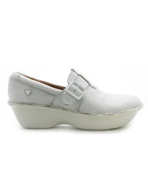 Nurse Mates Women's Gelsey Shoe in White