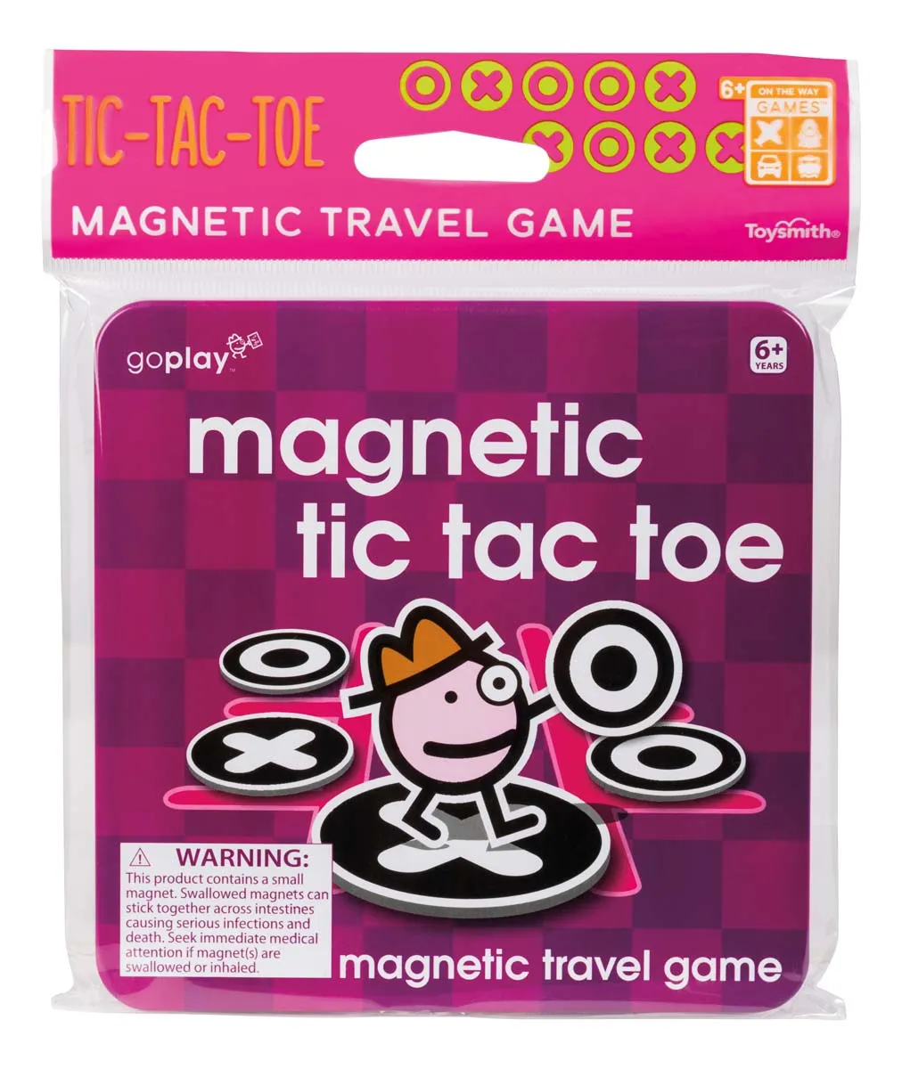 On The Way Games-Magnetic Tic Tac Toe