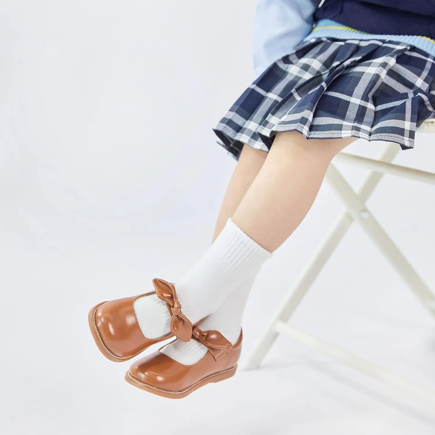 Otter MOMO Toddler/Little Girls Mary Jane Slip-on School Uniform Party Dress Shoes