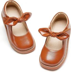 Otter MOMO Toddler/Little Girls Mary Jane Slip-on School Uniform Party Dress Shoes