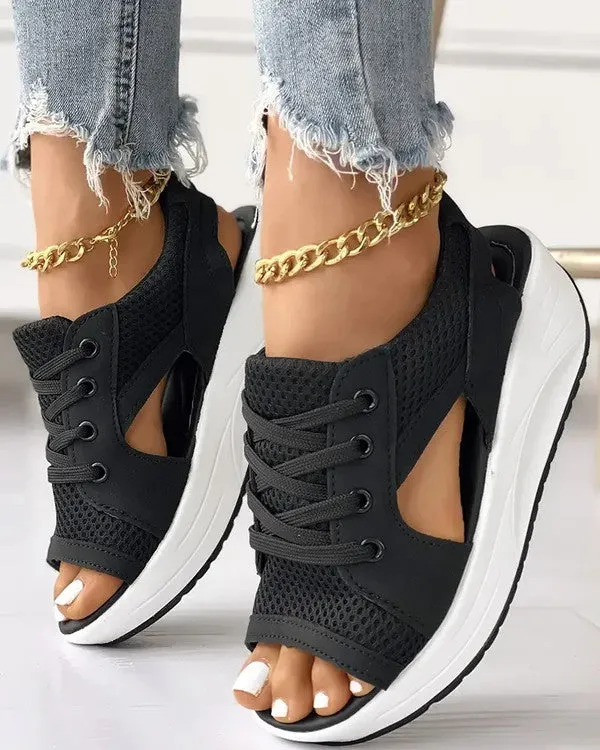 Platform Sandals Women Comfortable Wedges