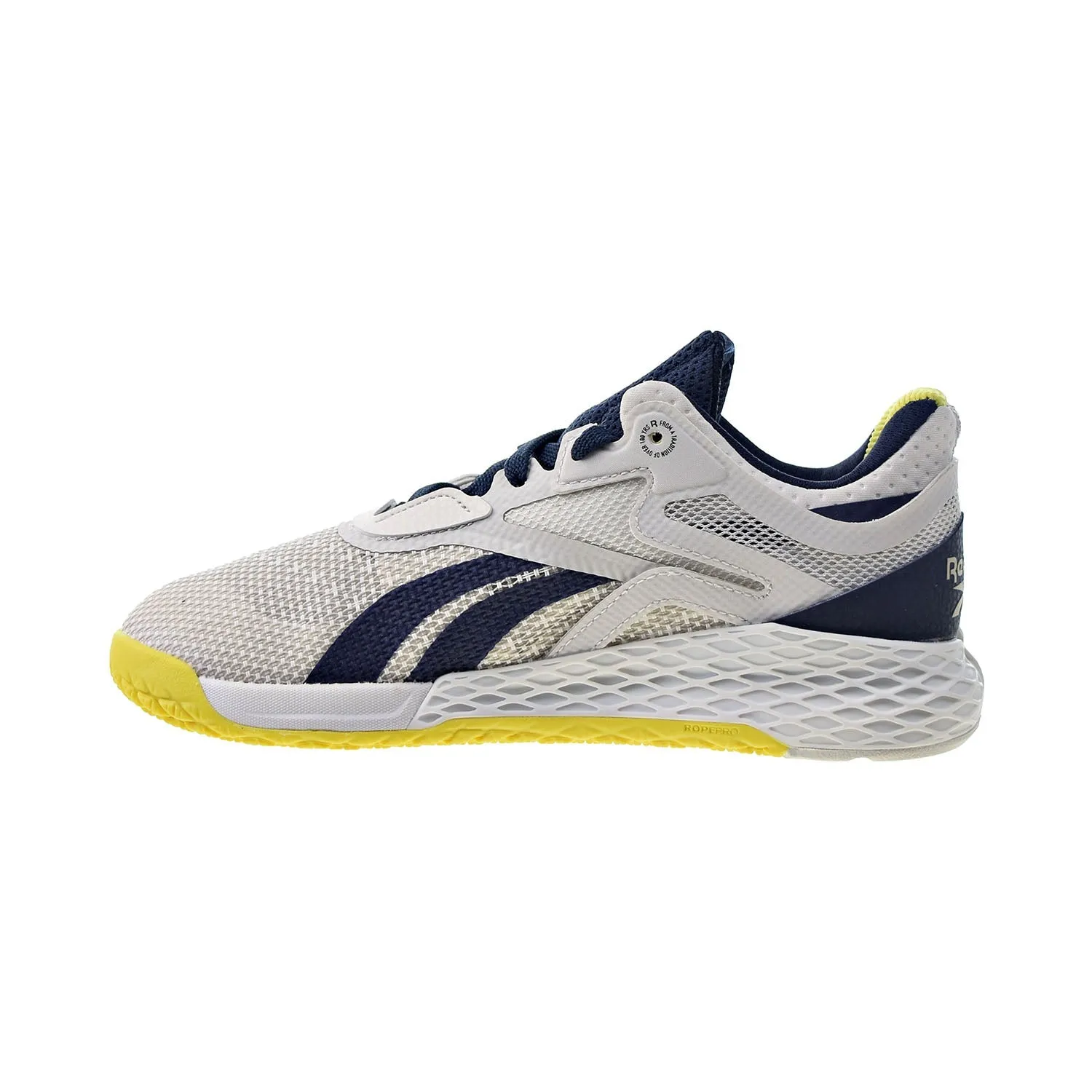 Reebok Nano X Women's Training Shoes True Grey-Vector Navy-Chartreuse