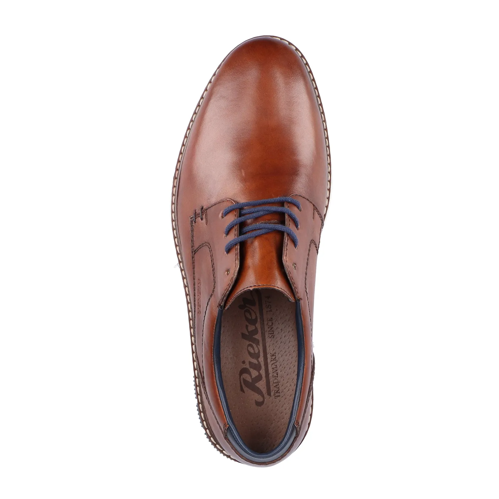 Rieker Dustin 14402-24 Oxford (Men) - Peanut/Pazifik