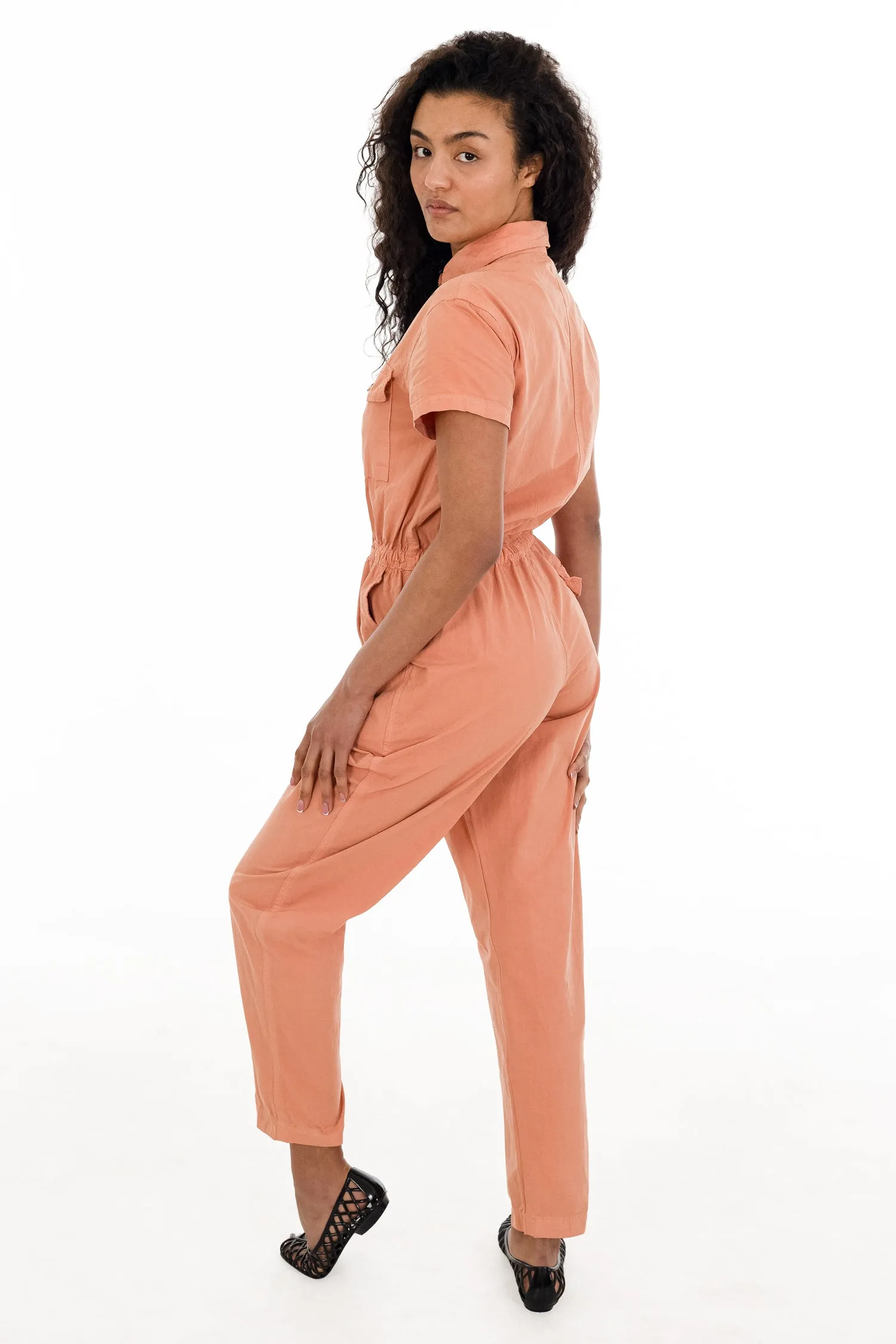 RJC3201GD - Short Sleeve Utility Jumpsuit