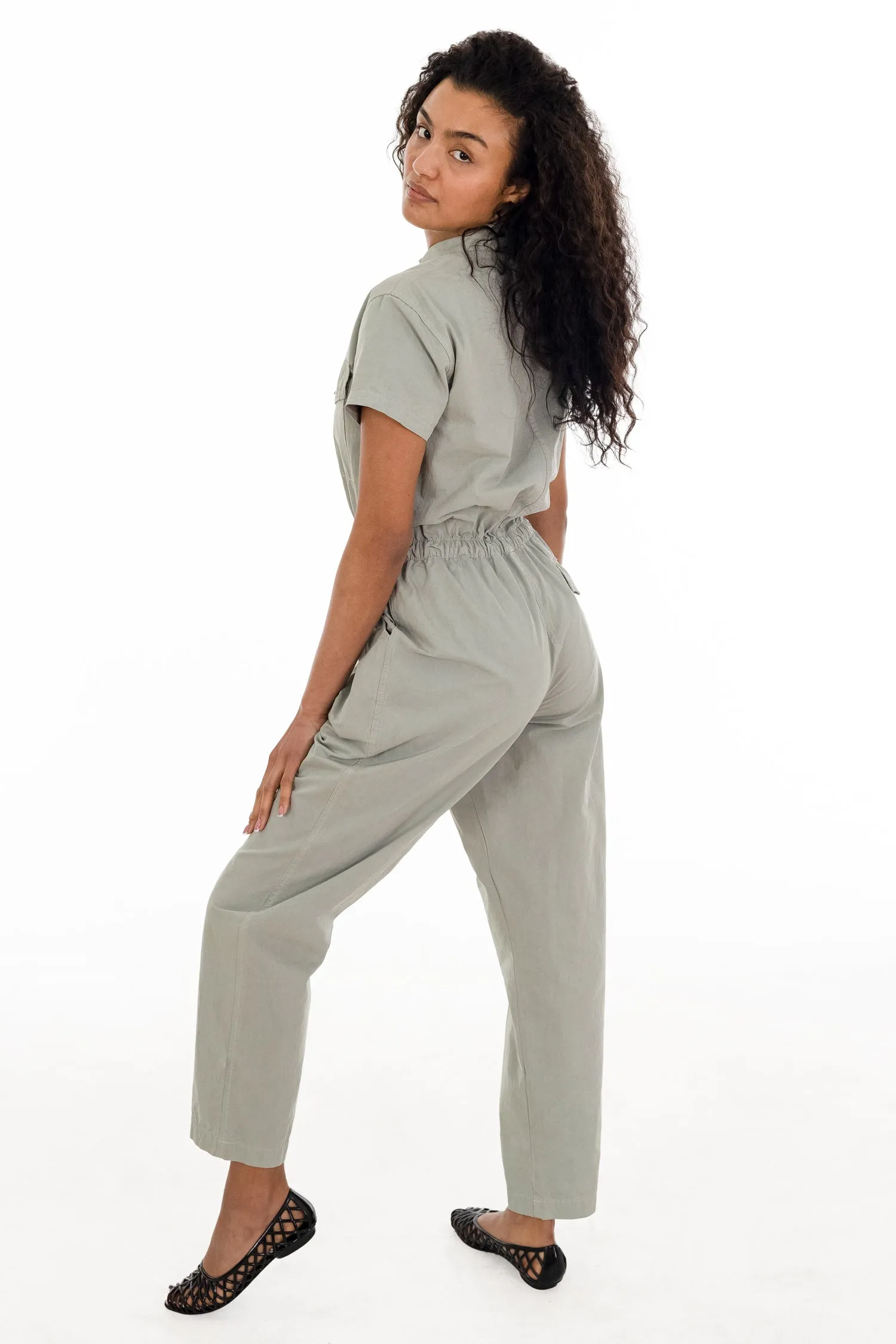 RJC3201GD - Short Sleeve Utility Jumpsuit