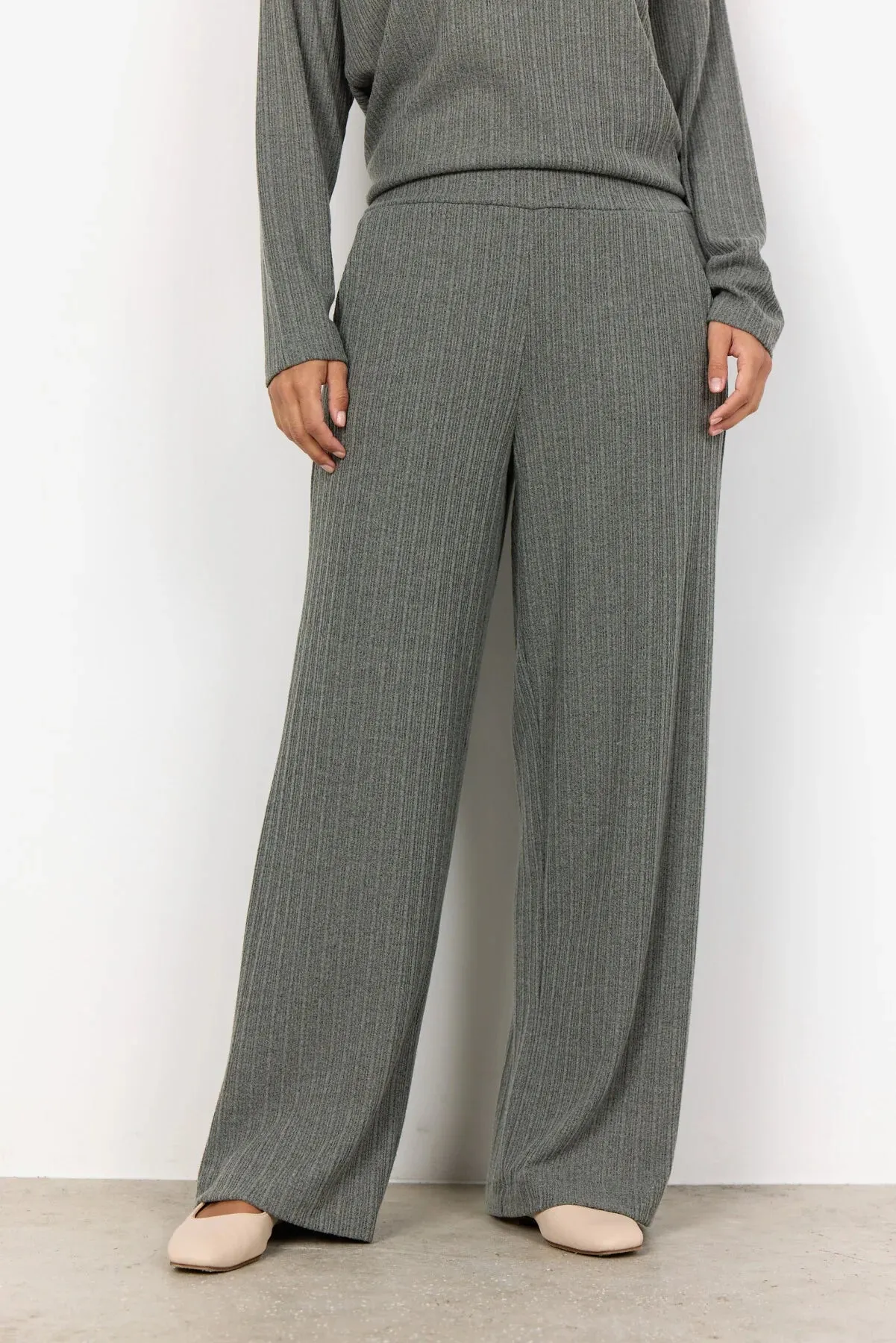 Soya Concept - Isel 8 Dusty Green Pants