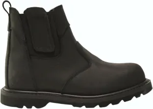 Steel Toe Safety Ankle Work Boots for Mens Made of Leather Comfortable Non-slip Waterproof Industrial Construction Safety Workboots  