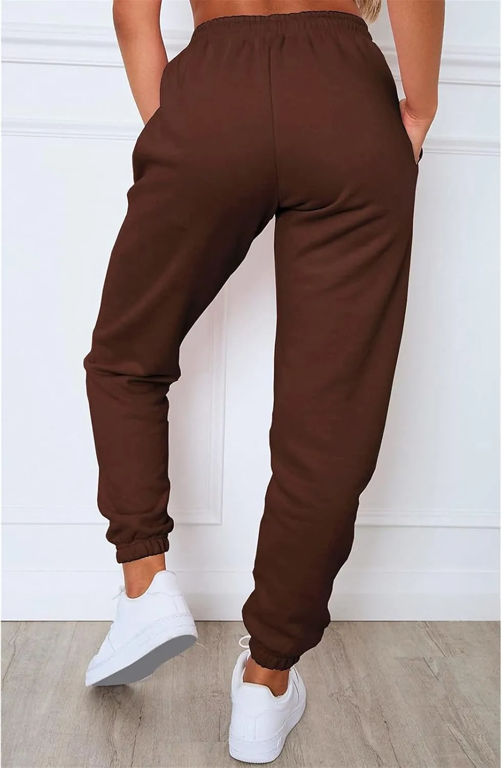 Sweatpants Women Casual High Waisted Athletic Pants Sport Workout Active Baggy Lounge Trousers Loose Tapered Trousers