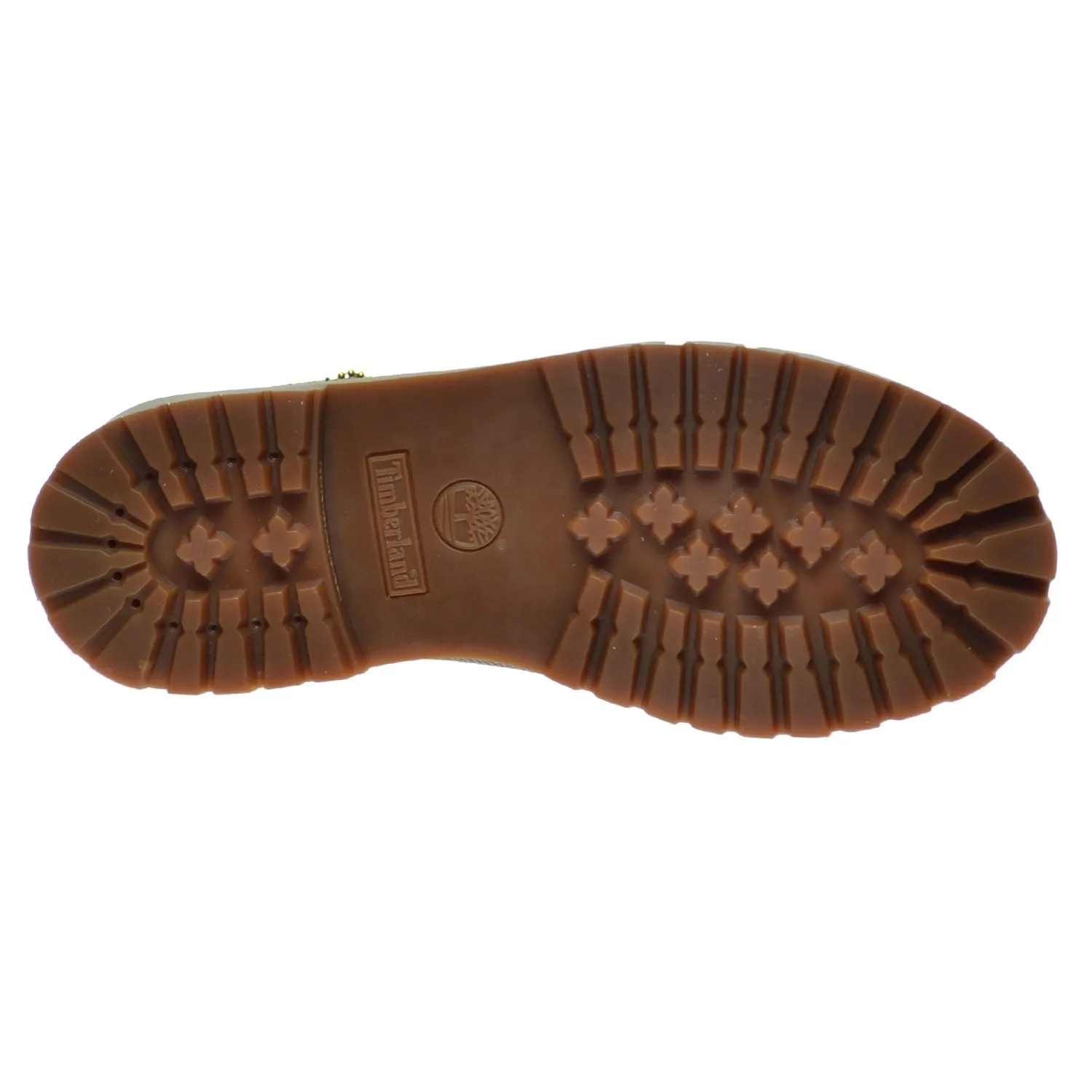 Timberland 6 Inch Prem Waterproof BigKid's Boots Football Leather Brown Textured