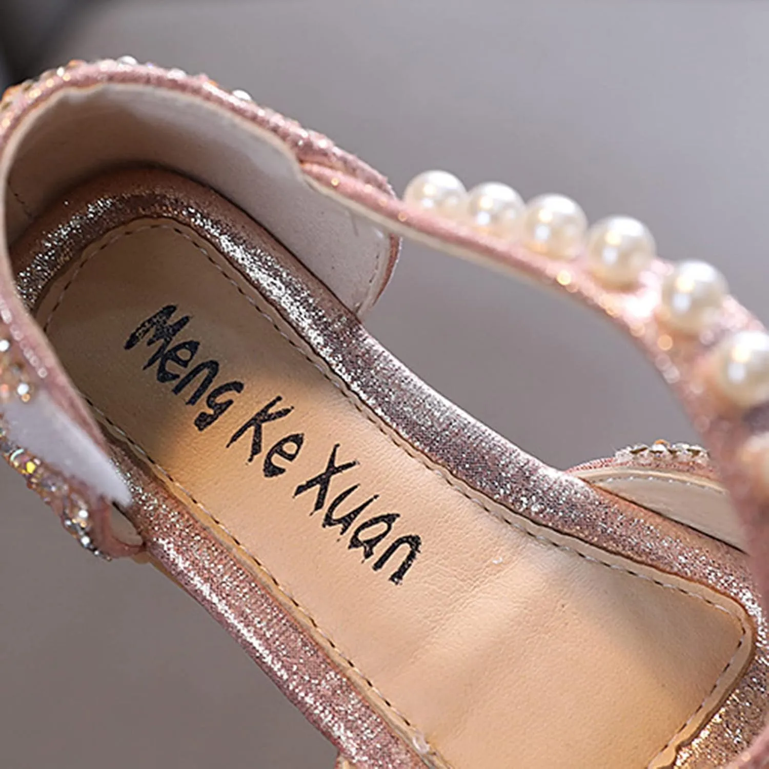 Toddler Glitter Sandals Fashion Spring And Summer Girls Sandals Party Dress Dance Show Kids Dress Sandals Girls