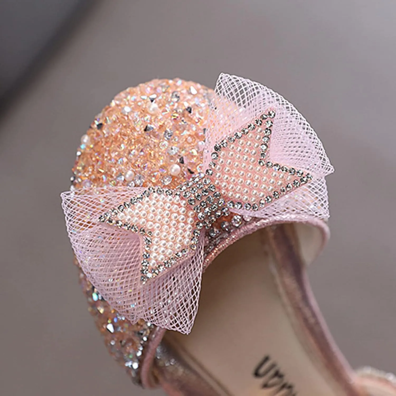 Toddler Glitter Sandals Fashion Spring And Summer Girls Sandals Party Dress Dance Show Kids Dress Sandals Girls
