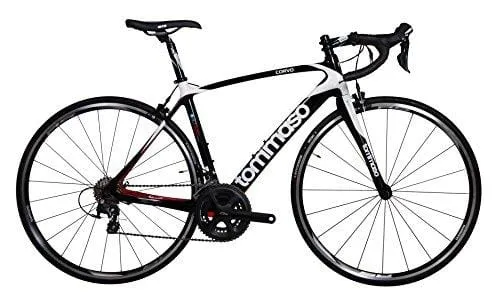Tommaso Corvo Carbon Fiber Endurance Road Bike, Shimano 105, Shimano RS10 Wheels - Small