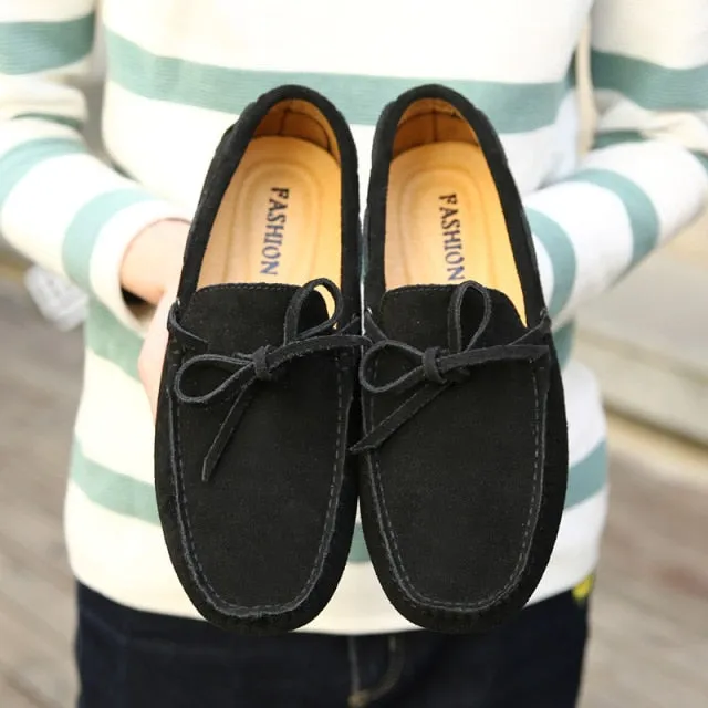 Top Quality Classic Cow leather Suede Loafers