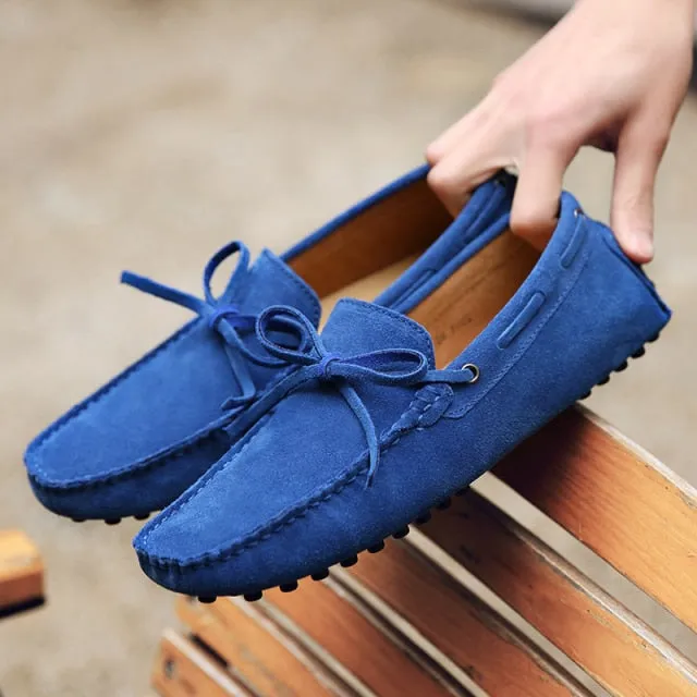 Top Quality Classic Cow leather Suede Loafers