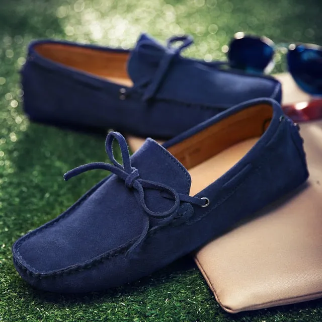 Top Quality Classic Cow leather Suede Loafers