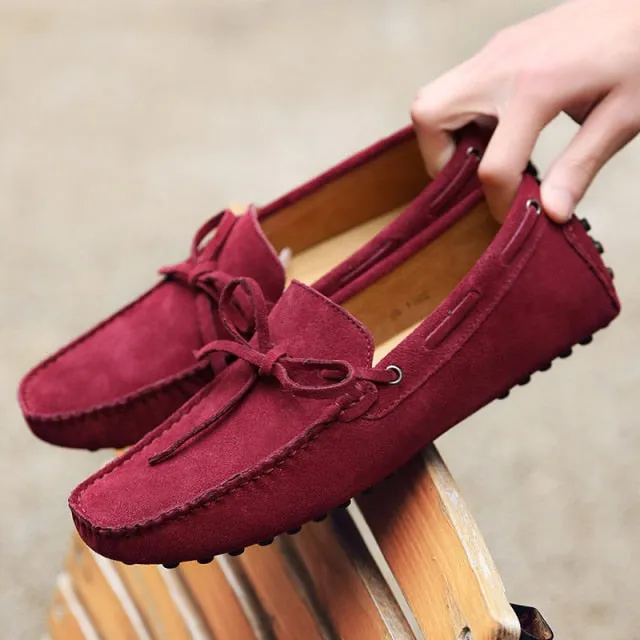 Top Quality Classic Cow leather Suede Loafers