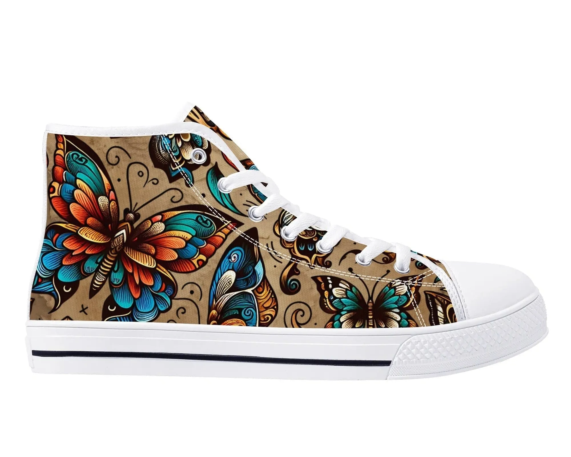 Traditional B-Fly High Tops