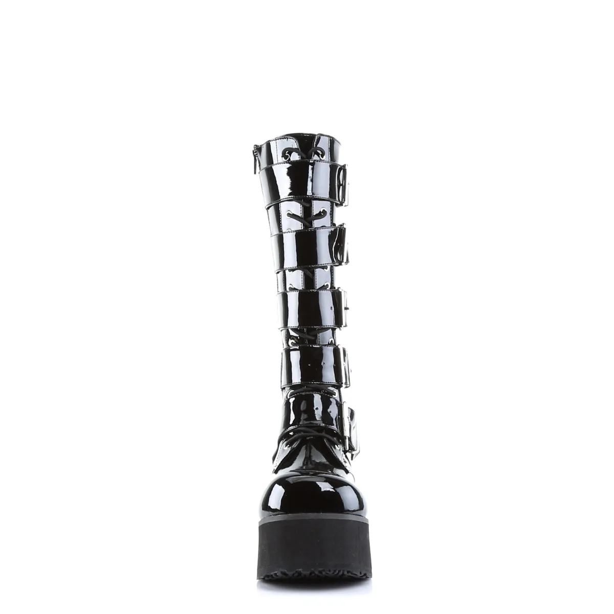 TRASHVILLE-518 Demoniacult Alternative Footwear Unisex Platforms Boots