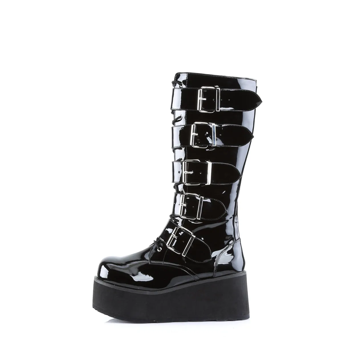 TRASHVILLE-518 Demoniacult Alternative Footwear Unisex Platforms Boots