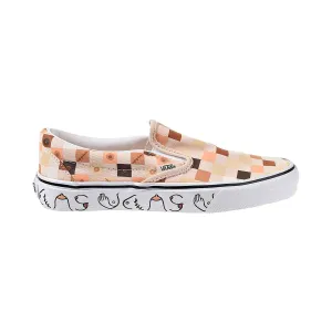 Vans Classic Slip-On "Breast Cancer Awareness" Men's Shoes Nude Check-True White