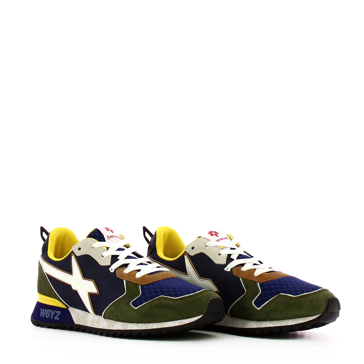 W6YZ - Sneakers Jet M Active Militare Blue White - 201356009 - MILITARE-BLUE-WHITE