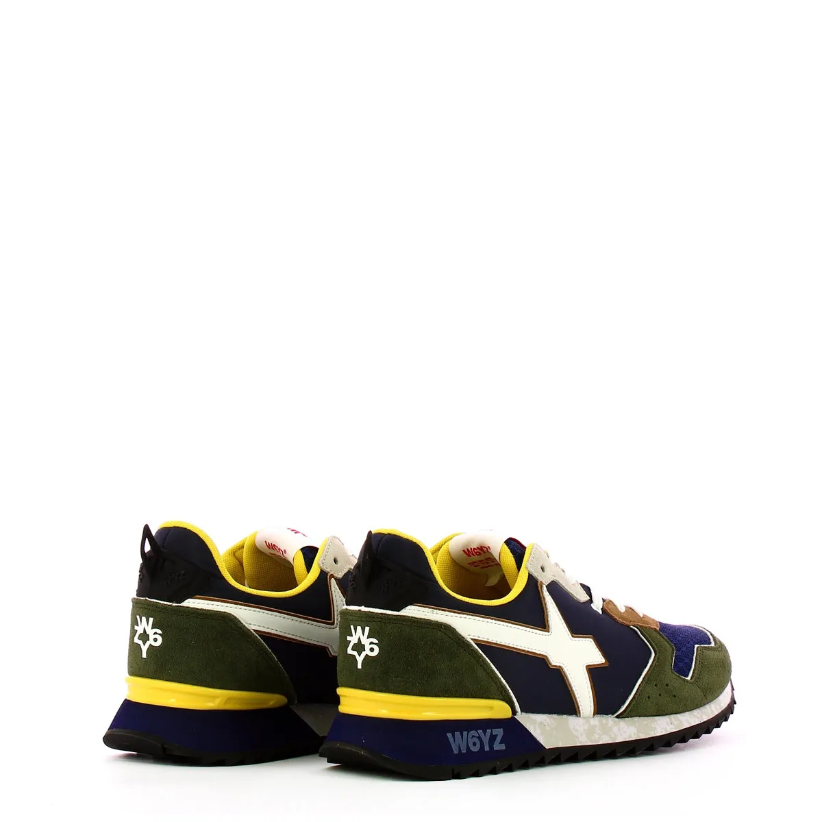 W6YZ - Sneakers Jet M Active Militare Blue White - 201356009 - MILITARE-BLUE-WHITE